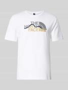 Regular fit T-shirt van puur katoen, model 'MOUNTAIN LIFE'