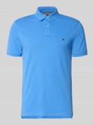 Regular fit poloshirt van katoenmix