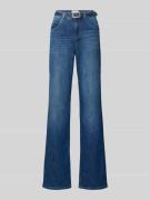 Wide fit jeans in 5-pocketmodel, model 'Lara City'