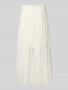 Kanten rok in A-lijn, model 'LEA'