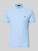 Slim fit poloshirt van puur katoen