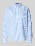 Regular fit blouse met siersteentjes