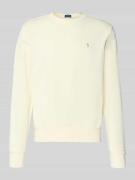 Relaxed fit sweatshirt van puur katoen