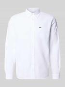 Regular fit vrijetijdsoverhemd van puur katoen