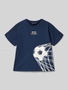 Regular fit T-shirt met statementprint