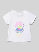 T-shirt met motiefprint