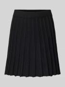 Uitlopende minirok in riblook, model 'MARINA'