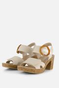 Rieker Sandalen beige Synthetisch