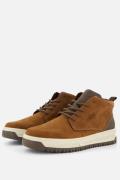 Rieker Veterboots cognac Nubuck