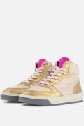 Muyters Metallic Sneakers roze Leer