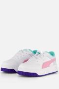 Puma Carina Street Sneakers wit Leer