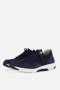 Gabor Rollingsoft Sneakers blauw Nubuck