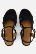 Tamaris Sandalen blauw Leer