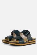 Rieker Sandalen blauw Synthetisch