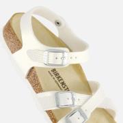 Birkenstock Kumba Kids Sandalen wit Leer