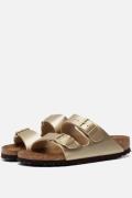 Birkenstock Arizona Slippers goud Synthetisch