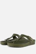 Birkenstock Gizeh Slippers groen EVA