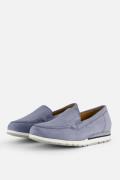 Gabor Instappers blauw Nubuck