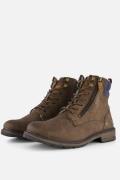 Mustang Veterboots bruin Synthetisch