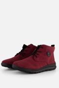 Rieker Veterboots bordeaux Suede