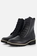 Gabor Veterboots zwart Leer