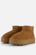 S.Oliver Plateau Gevoerde boots cognac Suede