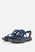 Skechers Reggae Slim Sandalen blauw Textiel