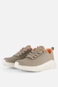 Skechers Bobs B Flex Sneakers taupe Textiel