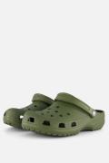 Crocs Classic Clog Slippers groen Rubber