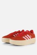 Adidas VL Court Bold Sneakers rood Leer