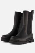 Muyters Chelsea boots zwart Imitatieleer