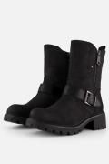 Supercrack Biker boots zwart Pu