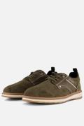 Mustang Sneakers groen Suede