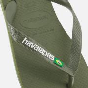 Havaianas Brasil groen Rubber