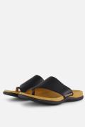 Gabor Slippers zwart Leer