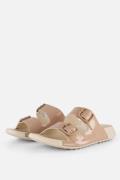 Ecco Cozmo Slippers beige Leer