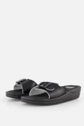 Scholl New Massage Slippers zwart Synthetisch