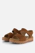 Feyn sandalen cognac