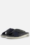 Rieker Knittecht Morelia Balti Slippers blauw