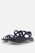 Teva Tirra  Traveler Sandalen blauw Textiel