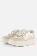 Supercracks Sneakers goud Synthetisch