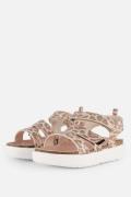 Mexx Paddy Leopard Sandalen roze Synthetisch