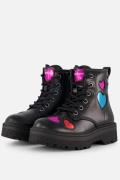 Skechers Gravlen Hi Hearts Veterboots zwart