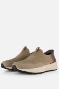 Skechers Bogdin Slip-ins Instappers taupe Textiel