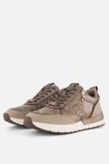 Tamaris Snake Sneakers taupe Synthetisch