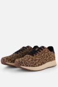 Woden Nicoline Leopard Sneakers bruin Suede