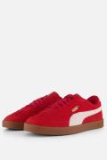 Puma Club II Era Sneakers rood Suede