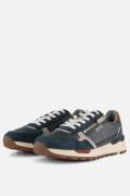 Mustang Sneakers blauw Suede