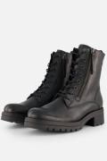 Gabor Veterboots zwart Leer