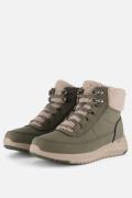 Skechers On The Go Veterboots groen Synthetisch